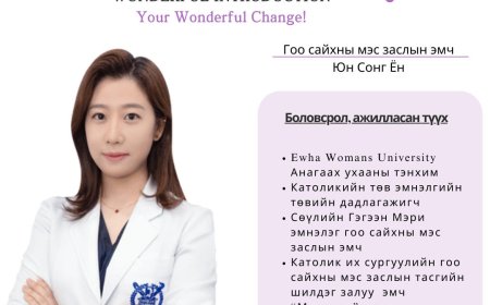"Wonderful"  Гоо сайхны мэс заслын эмч Юнг Сонг Ён
