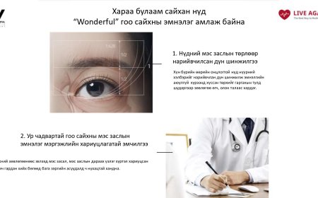 Хараа булаам сайхан харц " Your Wonderful Change! With Glow Again Live Again Mongolia "